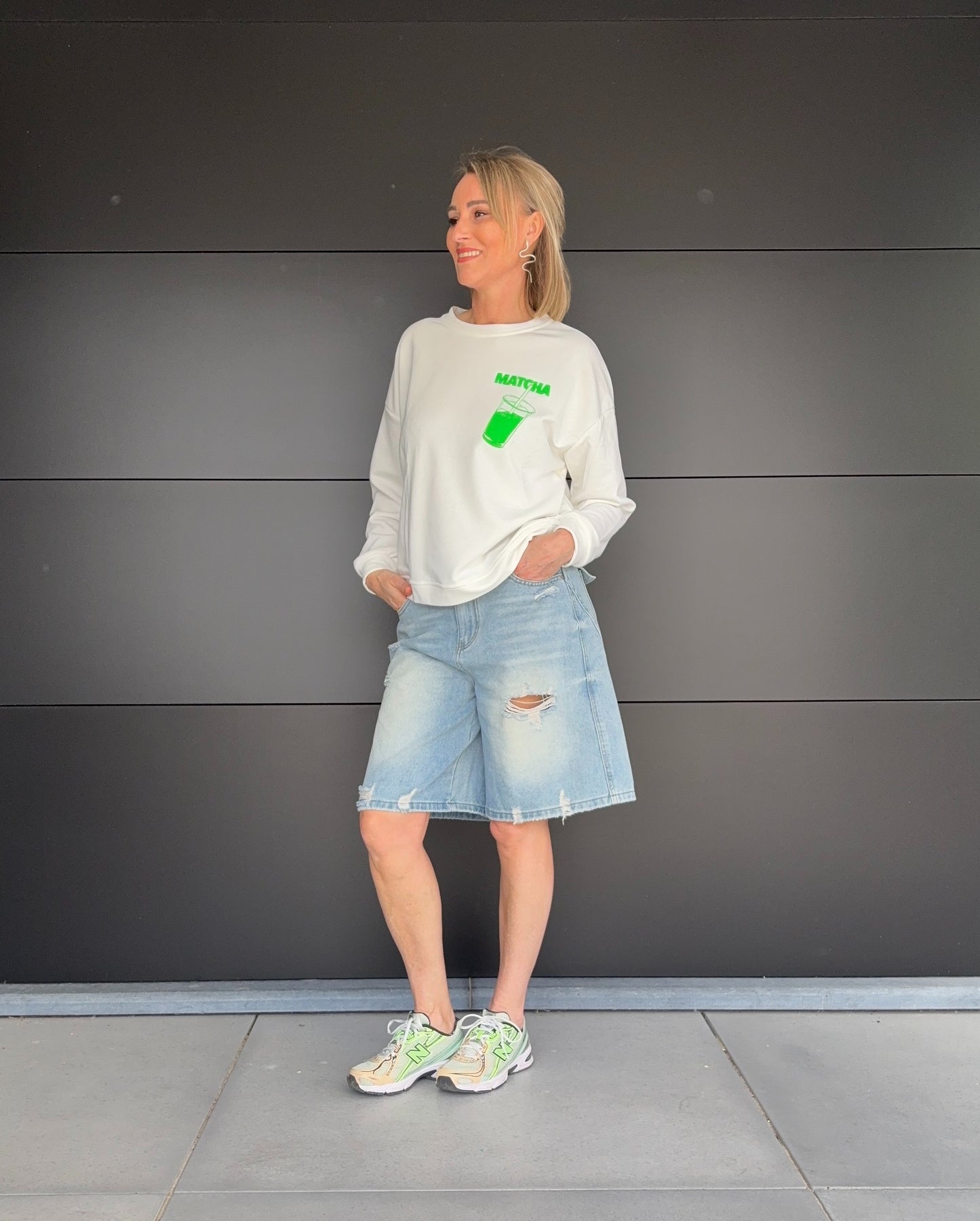 Charlotte sweater | Wit
