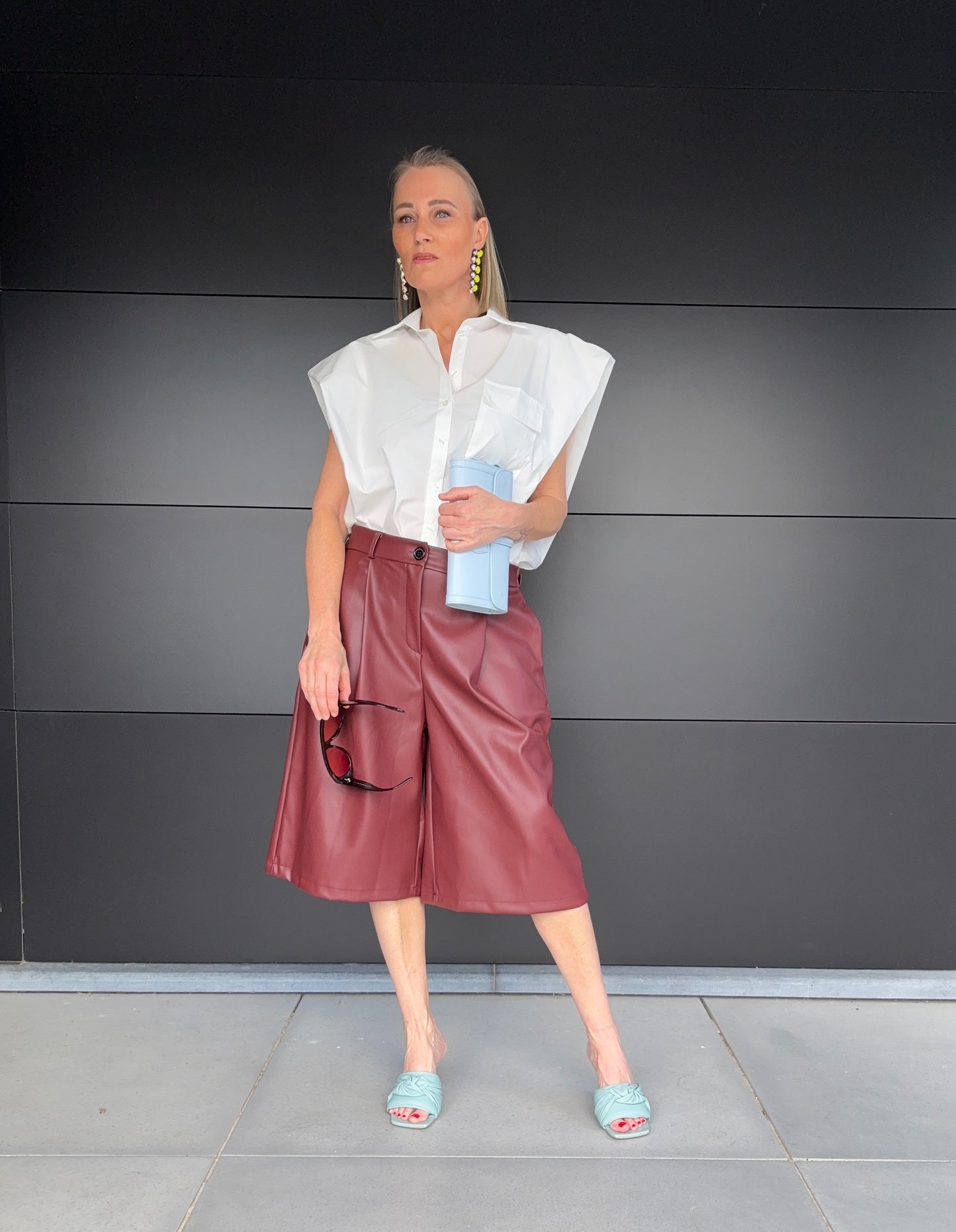 Pauline bermuda | Bordeau
