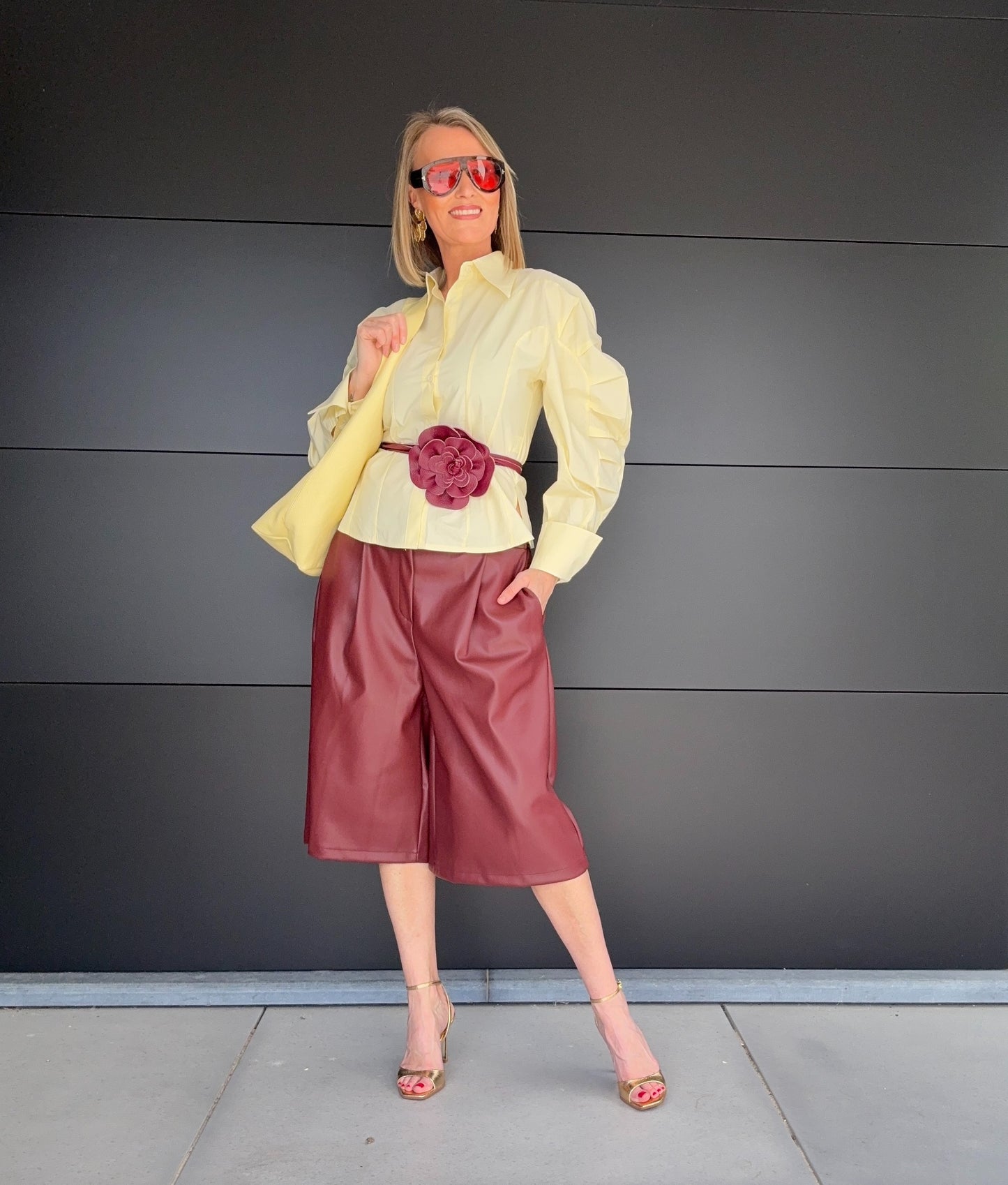 Hanane hemd | Geel