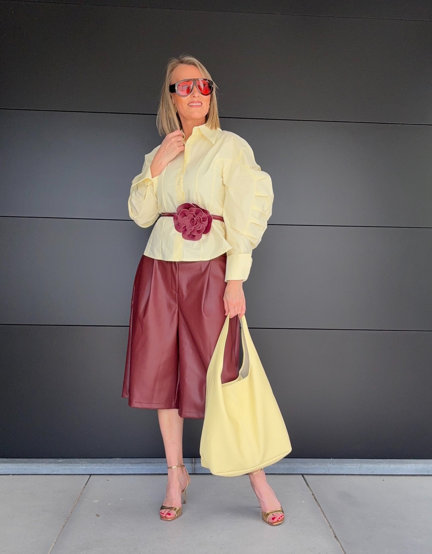 Hanane hemd | Geel