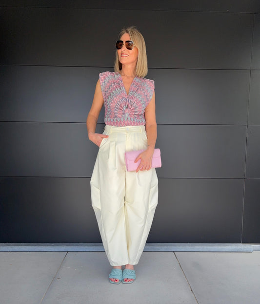 Mellie broek | Gebroken wit