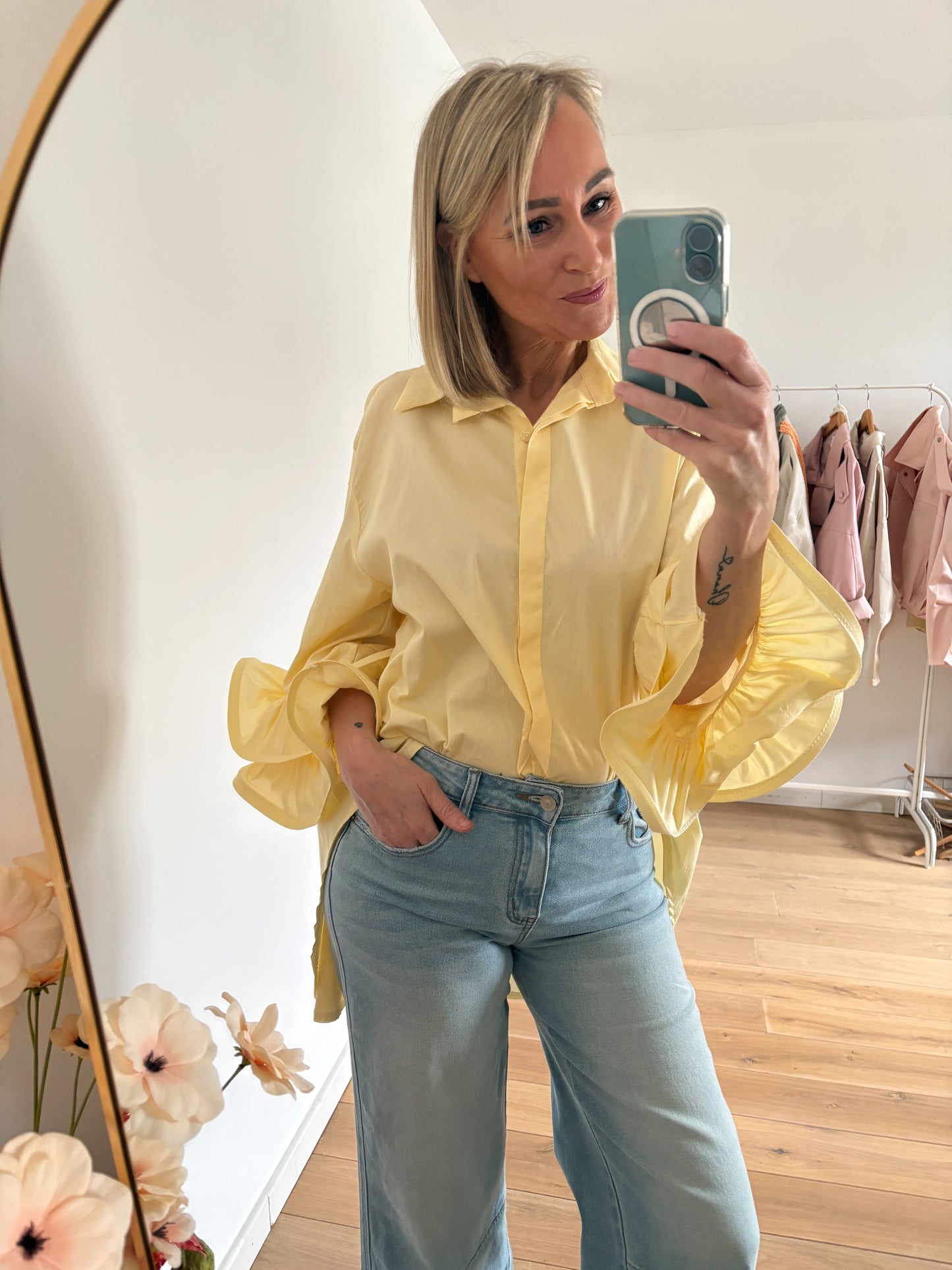 Anneke blouse | Geel