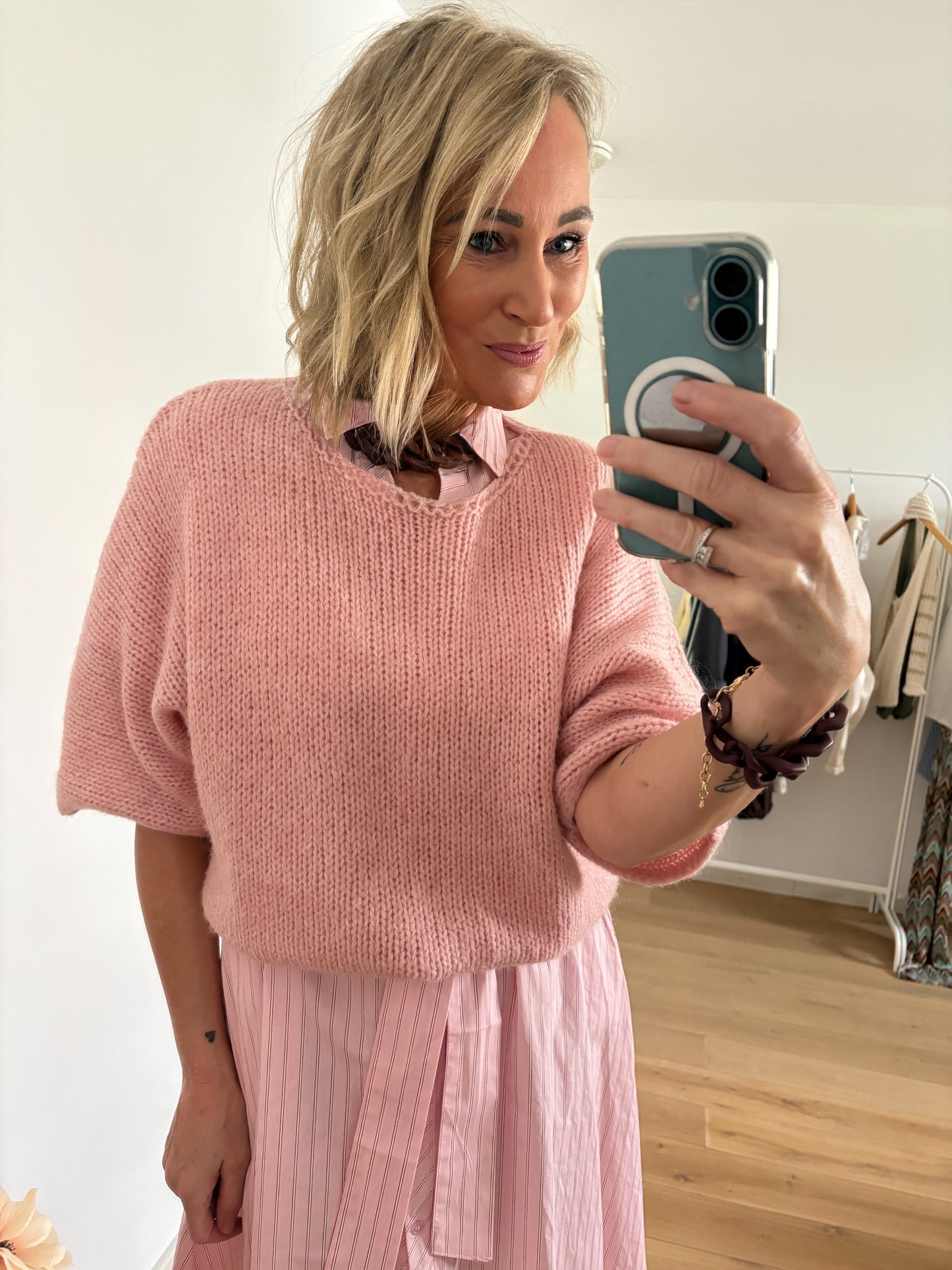Shania trui | Roze